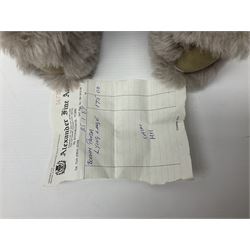 The Cotswold Bear Company - three limited edition teddy bears comprising ‘Lucas’ no. 1/1 H37cm and ‘Stonehenge’ no. 2/15 H39cm, both from the Back to the Wild Cub collection; and ‘Monsoon’ no. 3/10 H34cm from the Safari collection; all with original labels and purchase receipts (3) 