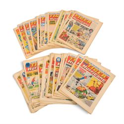 Collection of 1960s Tiger and Hurricane comics, comprising twenty-one 1965 issues, thirty-six 1966 issues, twenty 1967 issues, seventy-three 1968 issues and twenty-one 1969 issues (approximately 171)