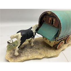 Border Fine Arts, Arriving at Appleby Fair,  B0402 by Ray Ayres, L52cm