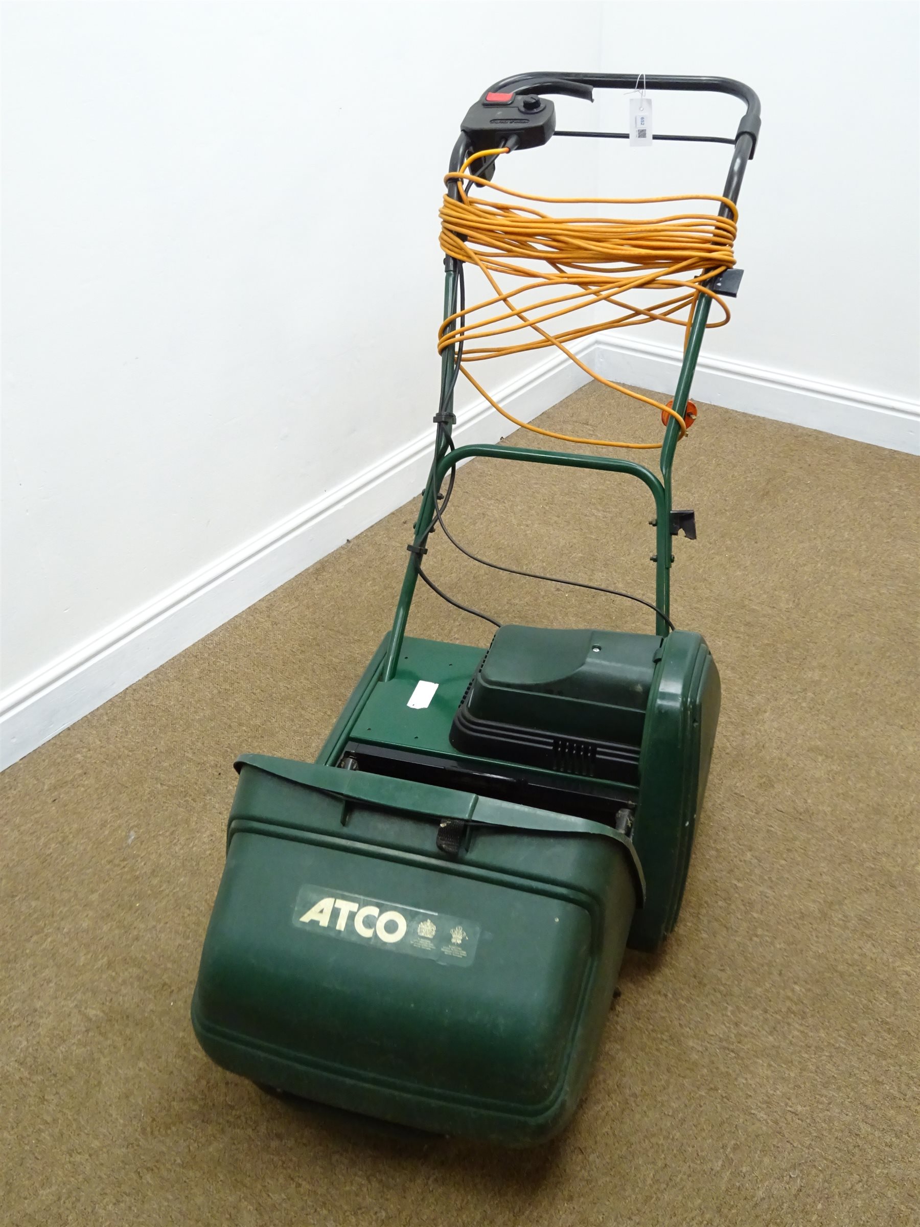 Atco electric cylinder shop mower