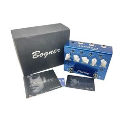 Bogner Ecstasy Blue guitar pedal, boxed