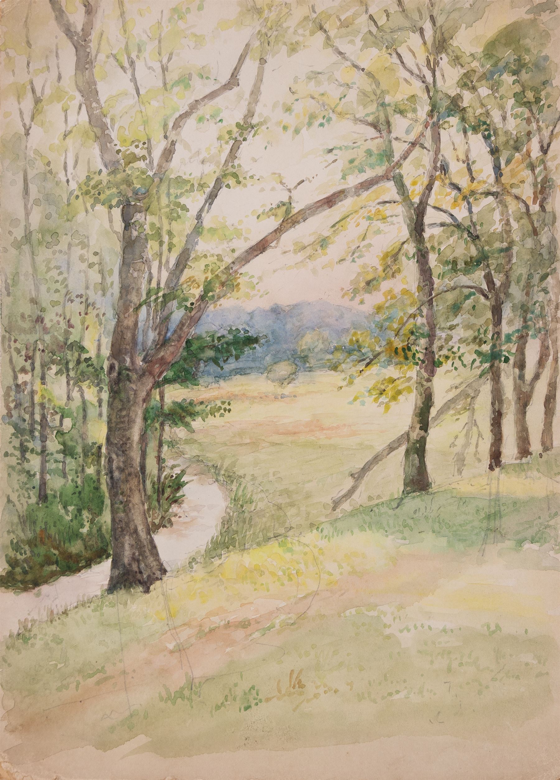 George Farquhar Pennington (British 1872-1961); collection of ten watercolours and ink sketches, variously signed and dated, largest 37cm x 26cm (10)