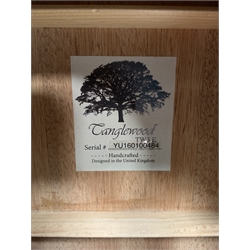  Tanglewood Model TW3E mahogany cased semi-acoustic six-string guitar, serial no.YU160100484, L103cm, in carrying case  