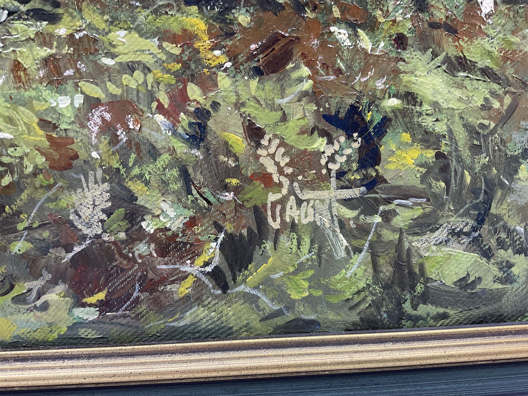 William Norman Gaunt (British 1918-2001): 'Constable Country', oil on canvas signed 49cm x 74cm