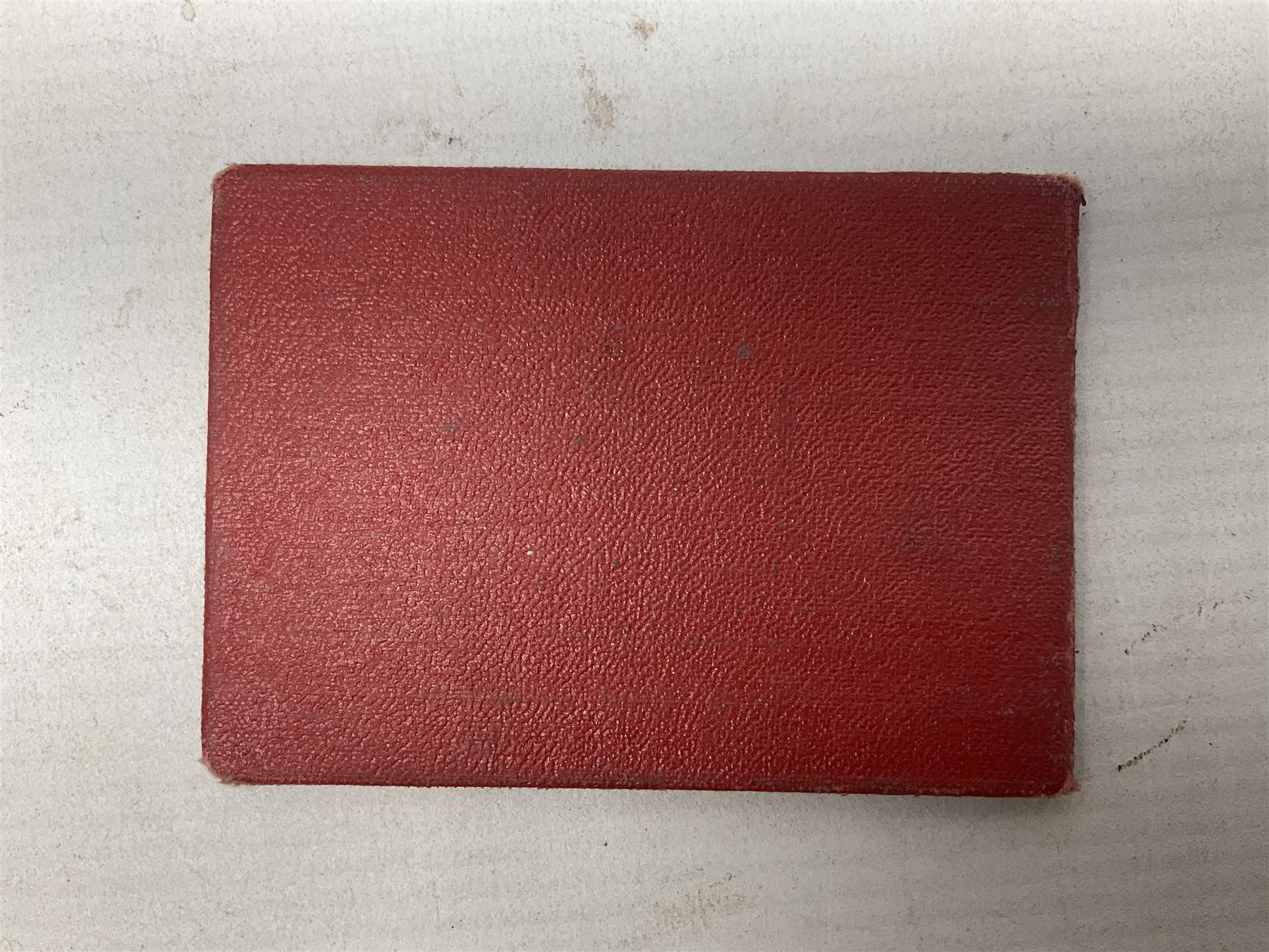 WW2 Soviet NKVD/KGB officers I.D. book dated 1945 containing photograph, seal stamps and signatures