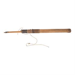 South American Indian carrying bag for blow pipe darts, together with African quiver with three barbed arrows