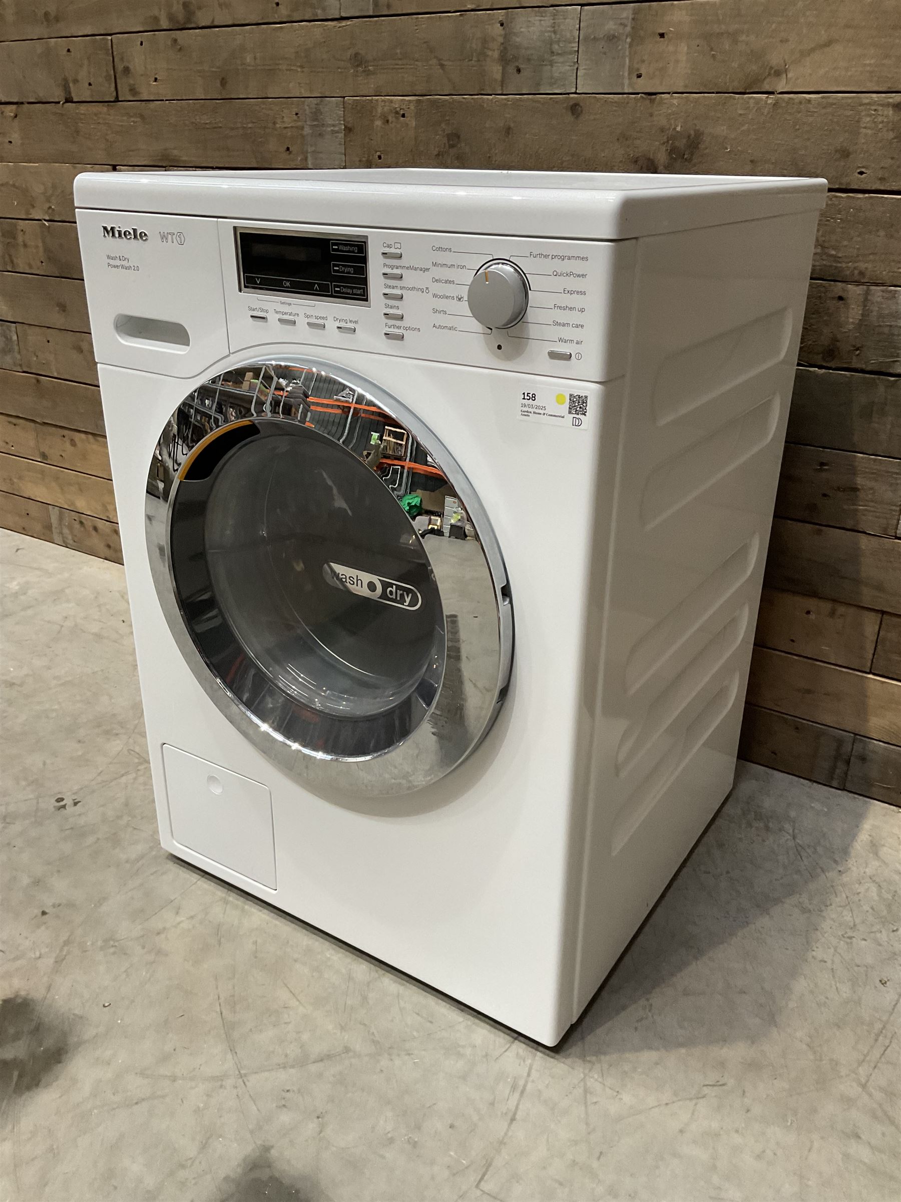 Miele WTF121 WpM Wash & Dry Power Wash 2.0 washer-dryer