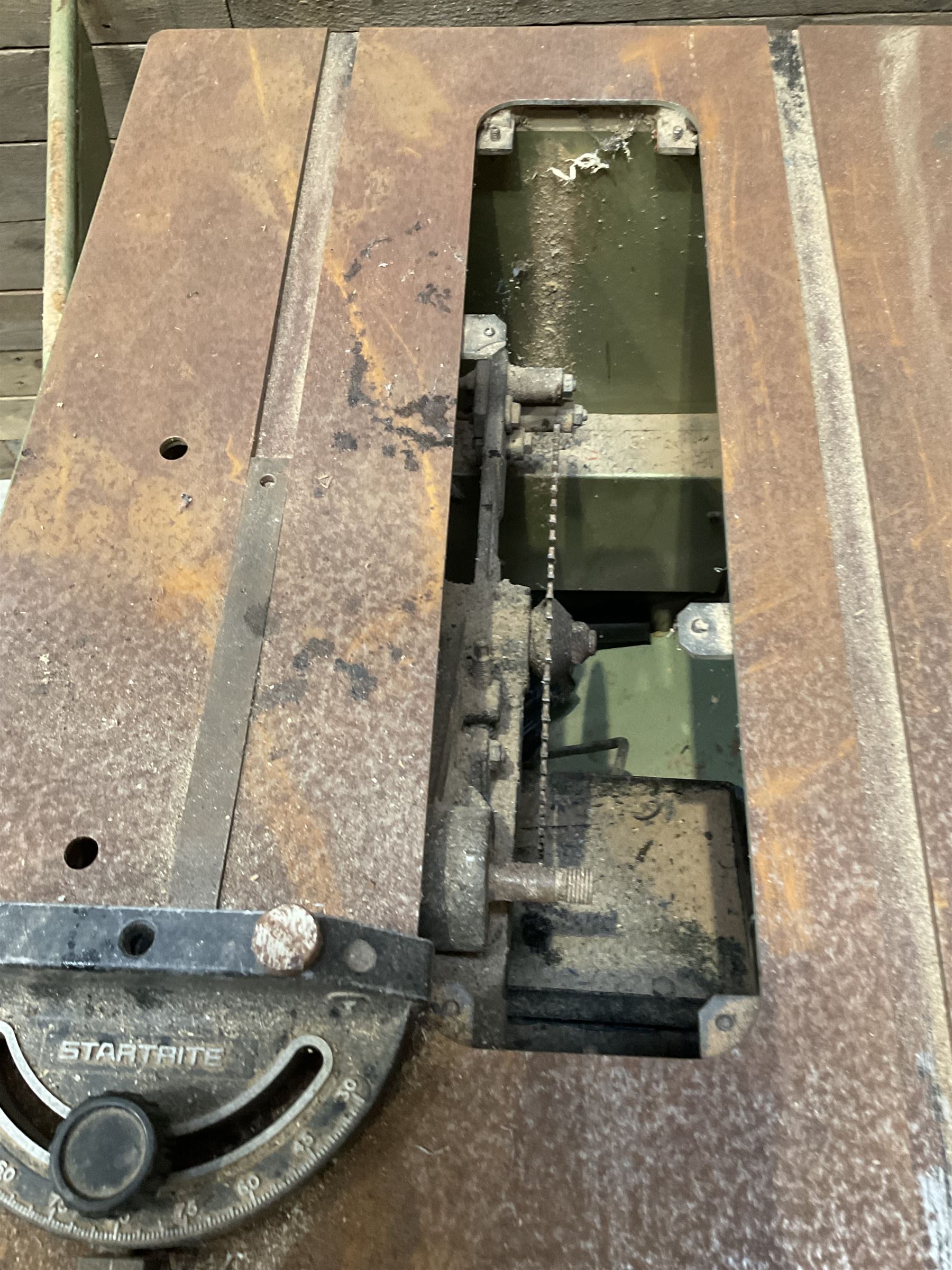 Startrite tilt-arbour planer table saw