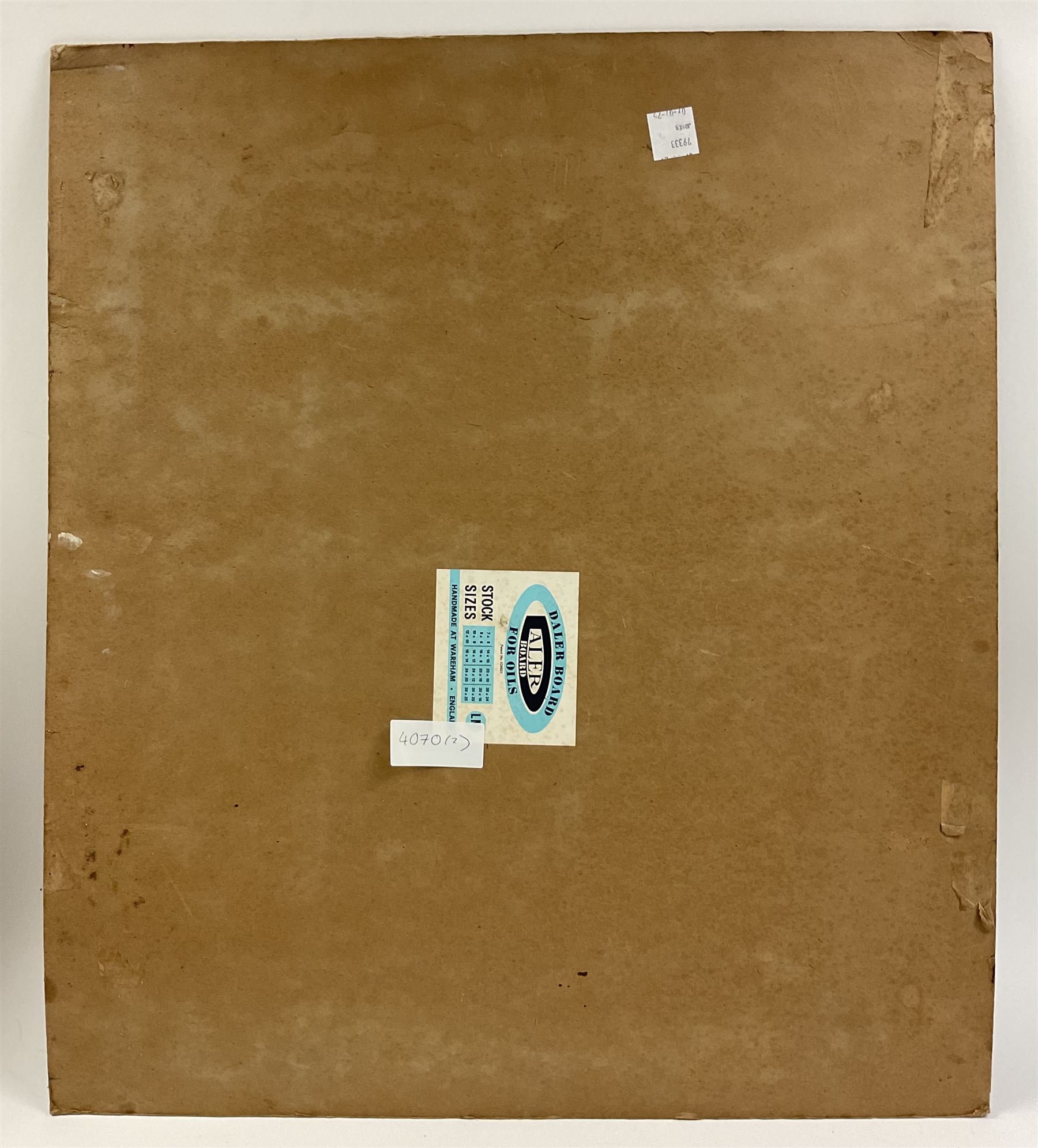 Frank Lonsdale (Scarborough 20th Century): Floral Still Lifes, pair oils on canvas board signed and dated 1970 and 1968, 72cm x 63cm (unframed) (2)