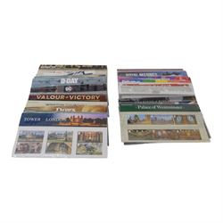 King Charles III and Queen Elizabeth II mint decimal stamps, mostly in presentation packs,...