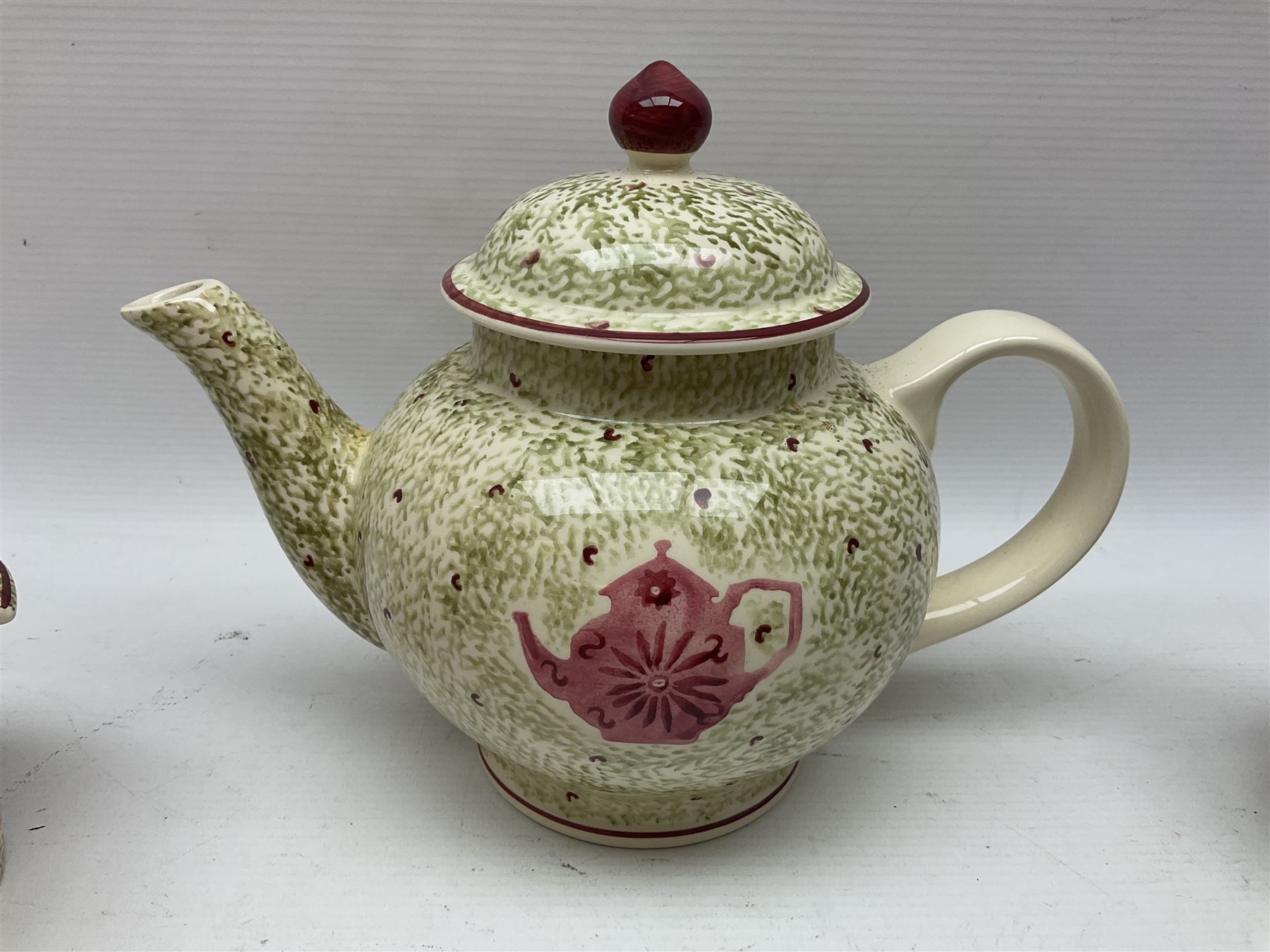 Emma Bridgewater for Betty's Tearoom teapot , sugar bowl and milk jug (3)