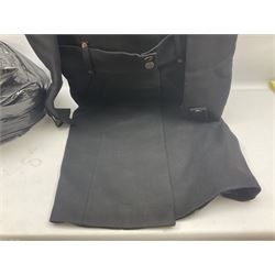 Ex shop stock - three Karen Millen ladies long black wool coats, size 18; four pairs of Rocket Dog ladies leather boots, size 8; and five pairs of Aubin gents trousers, sizes 30-36 (12)