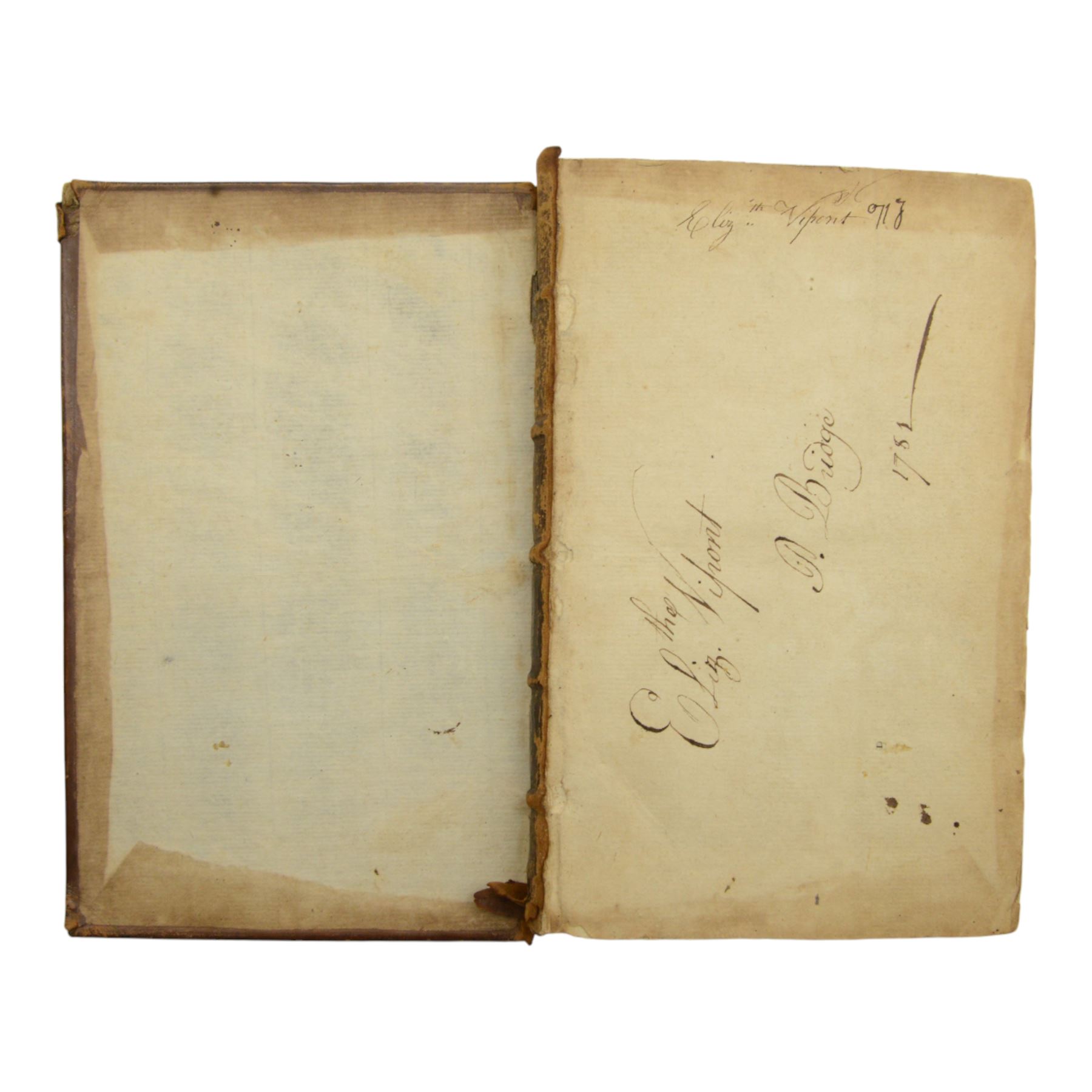 1756 German prayer book hymns for children, The Book of Common Prayer and The Ladies Calling in two parts