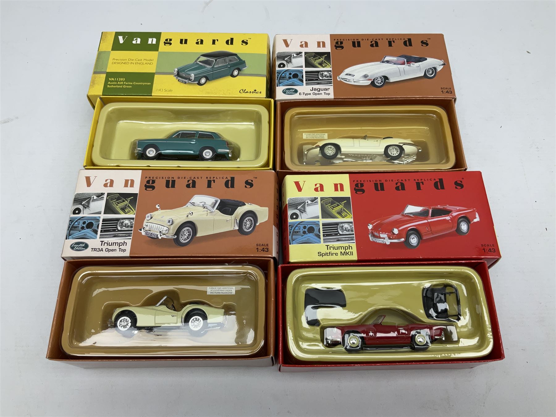 Twenty Lledo Vanguards die-cast models, mostly 1:43 scale including four 1950's - 1960's Classic Commercial Vehicles, seven Limited Editon, three Special Limited Editon, three Exclusive Members Diecast Models and three others (20)