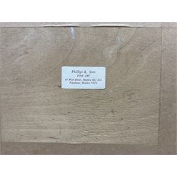 Florence Adelina Hess (Staithes Group 1891-1974): 'Under the Trees', oil on panel unsigned 21cm x 26cm 
Provenance: exh. Phillips & Sons, Marlow, June 1980, label verso