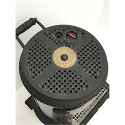  Slemcka - black painted cast iron gas stove, model no. 9301, H75cm  