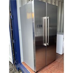 Siemens KA93NVIFP/01 dual American side by side fridge freezer  - THIS LOT IS TO BE COLLECTED BY APPOINTMENT FROM DUGGLEBY STORAGE, GREAT HILL, EASTFIELD, SCARBOROUGH, YO11 3TX