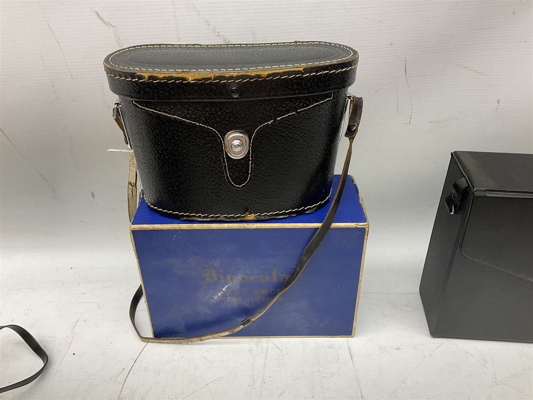 Twelve pairs of binoculars to include BWCF 7x35 Extra Wide Angle, Carl Zeiss Jena Delturis 8x24, Carl Zeiss Jena Jenoptem 8x30W, Chinon Countryman 10x50,  Ajax 8x30, Regent 16x50, etc,  some with cases