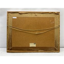 Francis Russell Flint (British 1915-1977): Continental River, watercolour signed 37cm x 55cm