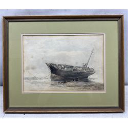 John Francis Branegan (British 1843-1909): 'After a Storm' 'Salmon Fishing' 'Near Sunderland' and other Coastal Views, six watercolours signed and variously titled, largest 20.5cm x 44cm (6)
