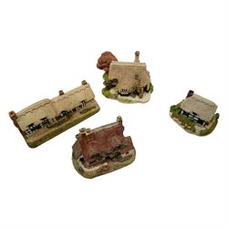 Twenty three Lilliput Lane Regional Collection models, including Bronte Parsonage 1985, Applejack Cottage 1994, Briary 1989 (version 2), Lapworth Lock 1991, etc, all boxed with deeds