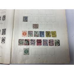 World stamps, including Argentine Republic, Belgium, Brazil, Chili, Cuba, Danzig, Dutch Indies, Germany, Greece, Guatemala etc, housed in two 'The Ideal Postage Stamp' albums and 'The Imperial Postage Stamp' album (3)