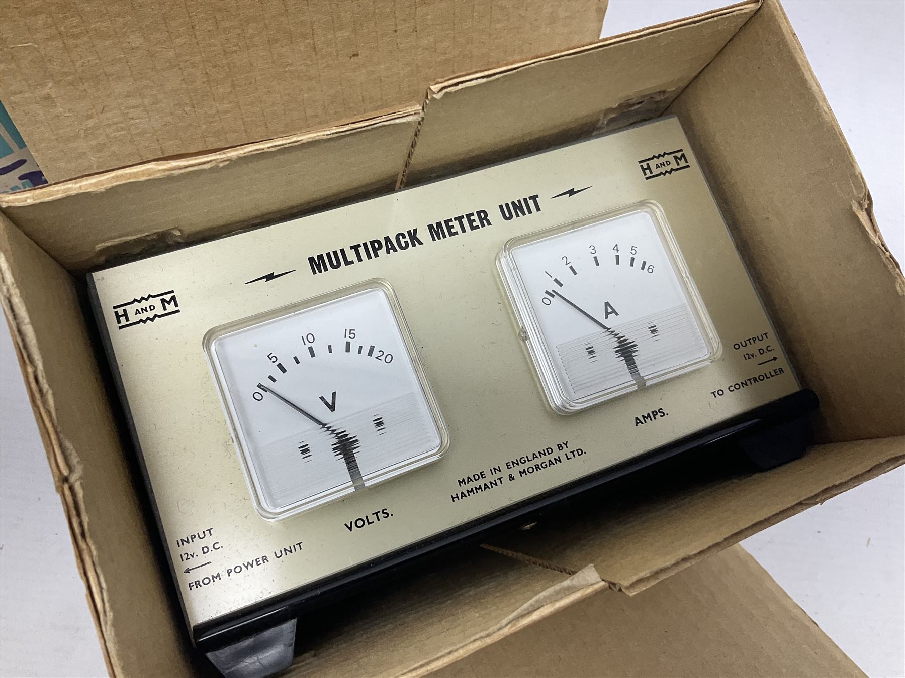 Quantity of loose unused 'N' gauge track; H. & M. Powermaster Variable Transformer Unit, Model R.C.1 Rectifier Controller, Selector Switch Unit and Meter Unit; all boxed; and small quantity of booklets