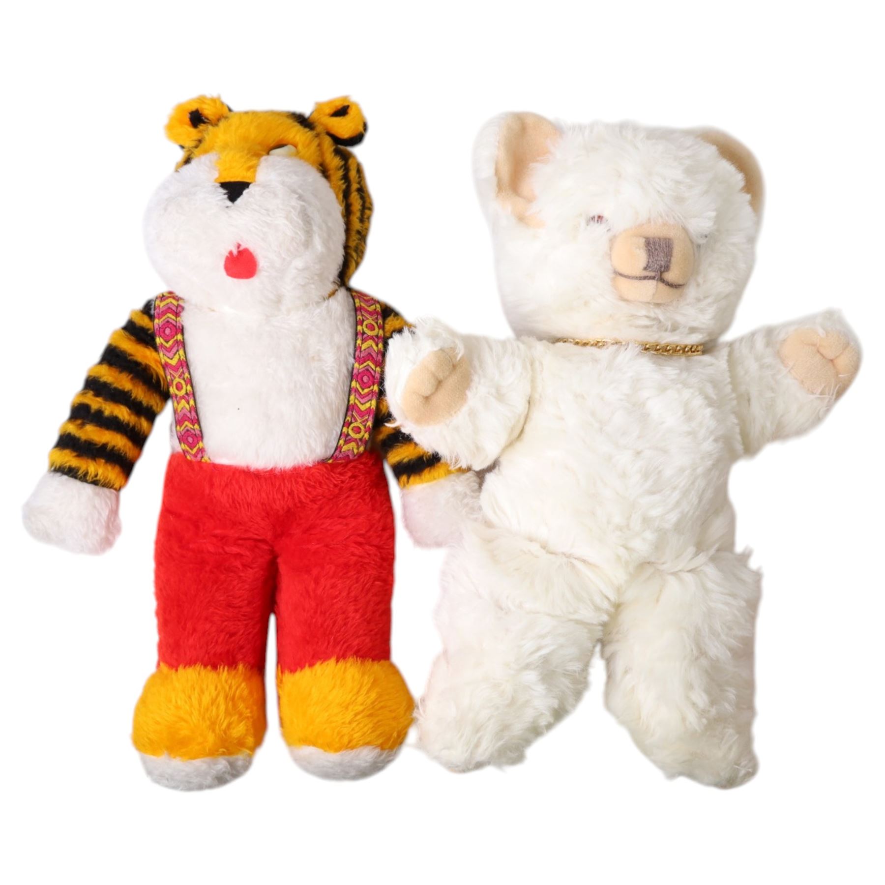 Vintage teddy bears including Care Bear, Dean's Childplay Bear, Chad Valley bear, etc