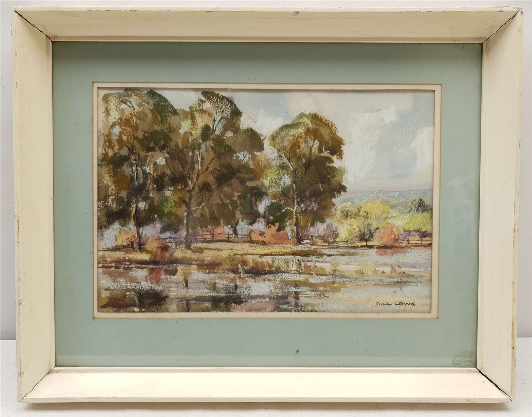 Bill Lowe (British 19222006) Wetland Landscape with Trees