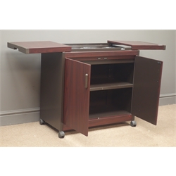  Hostess trolley, HL6232/F UK DB (This item is PAT tested - 5 day warranty from date of sale)   