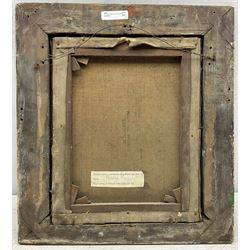 Circle of George Frederic Watts (British 1817-1904): Portrait of a Young Child, oil on canvas unsigned 34cm x 29cm