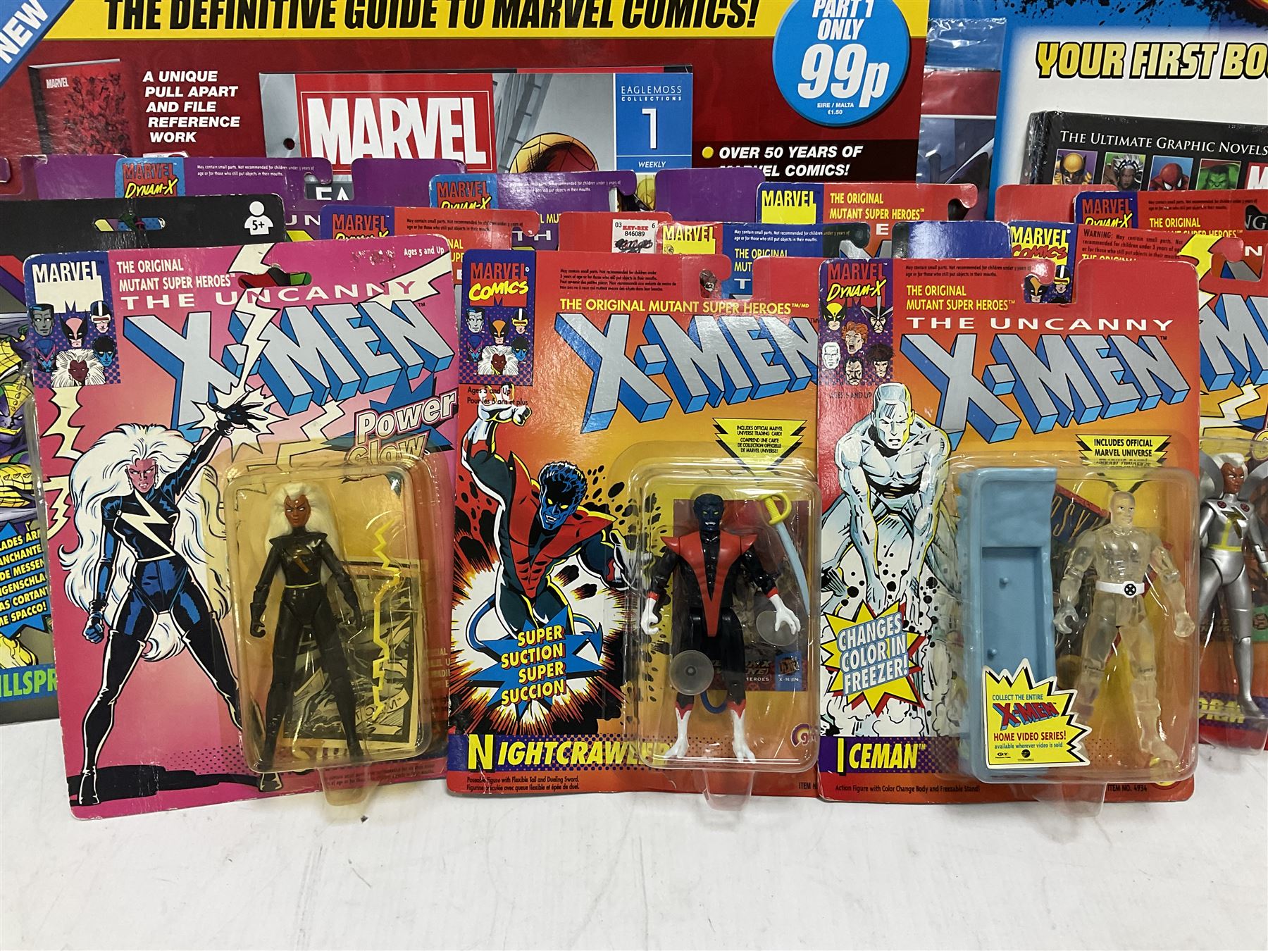 Marvel X-Men - seventeen carded action figures from various series