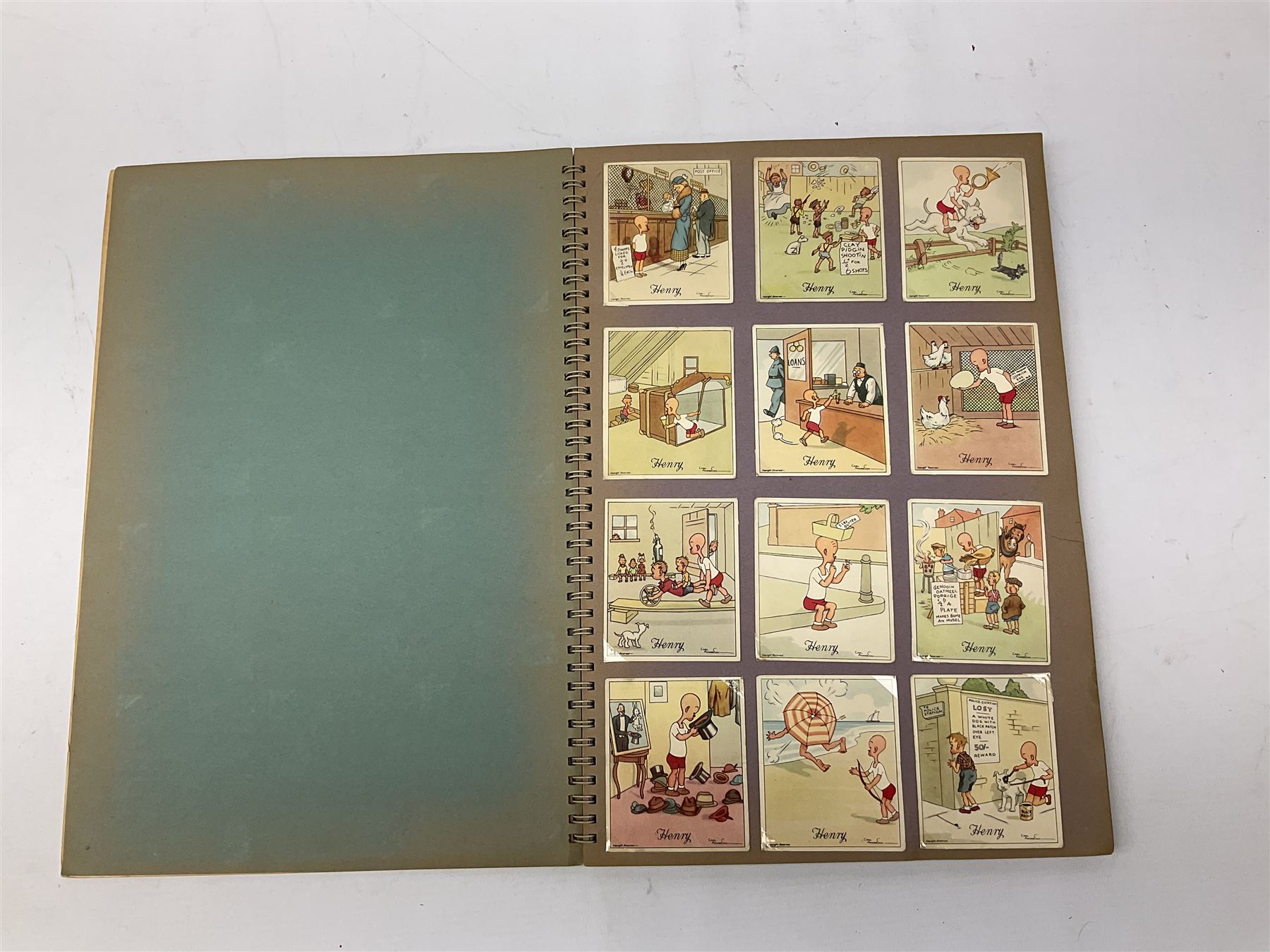 Magnus Laurie: The West Riding Territorials in the Great War. 1920: German Haus Neuerburg cigarette card album entitled Der Bunte Rock depicting 19th century military uniforms; French Chocolat Aiglon trade card album including some military costumes; and a cigarette card album, some of military interest (4)