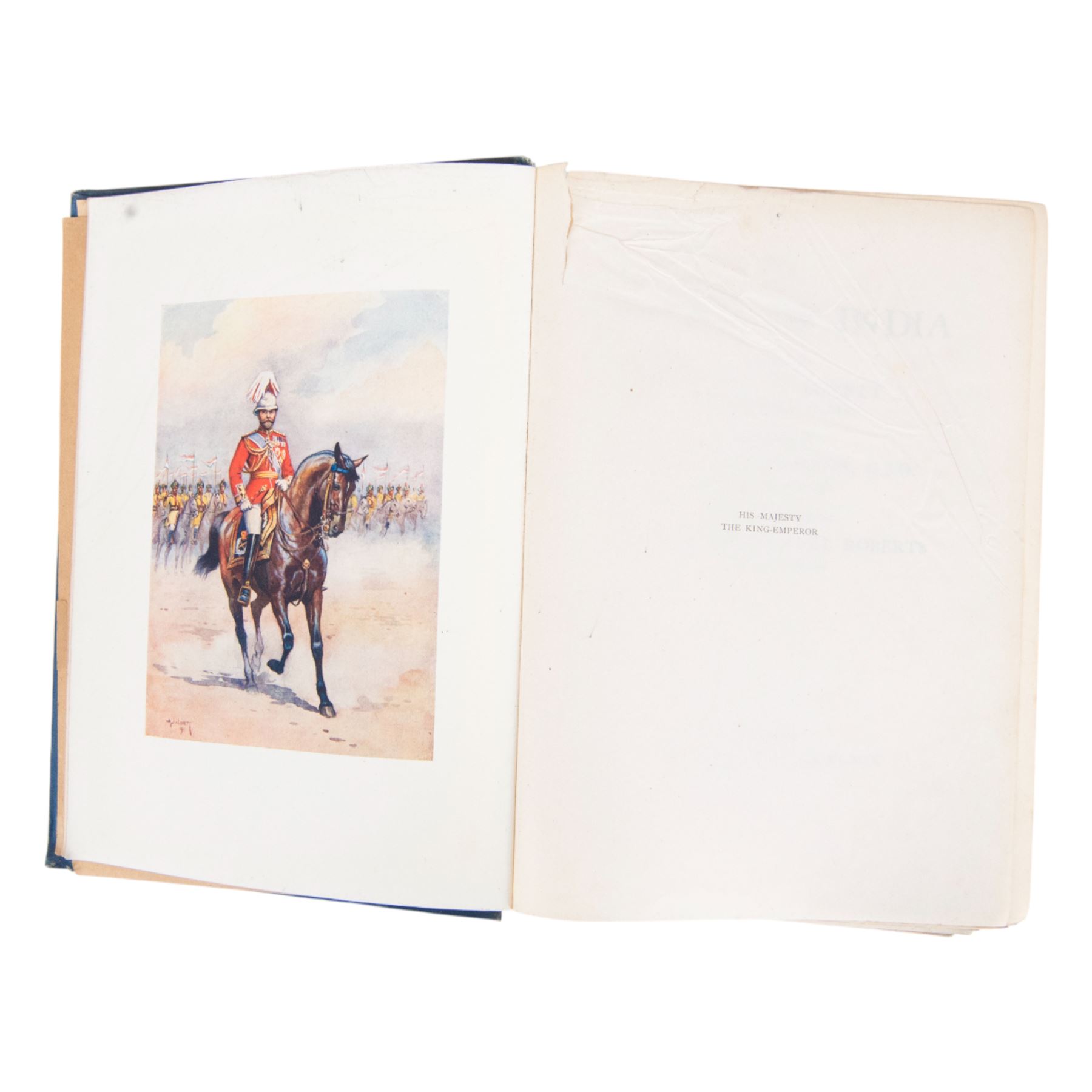 The Armies of India Painted by Major A.C. Lovett, Text by Major G.F. McMunn D.S.O, first edition, together with R.M.P Preston The Dessert Mounted Corps and The Caxton Edition of Raemaeker's Cartoons  