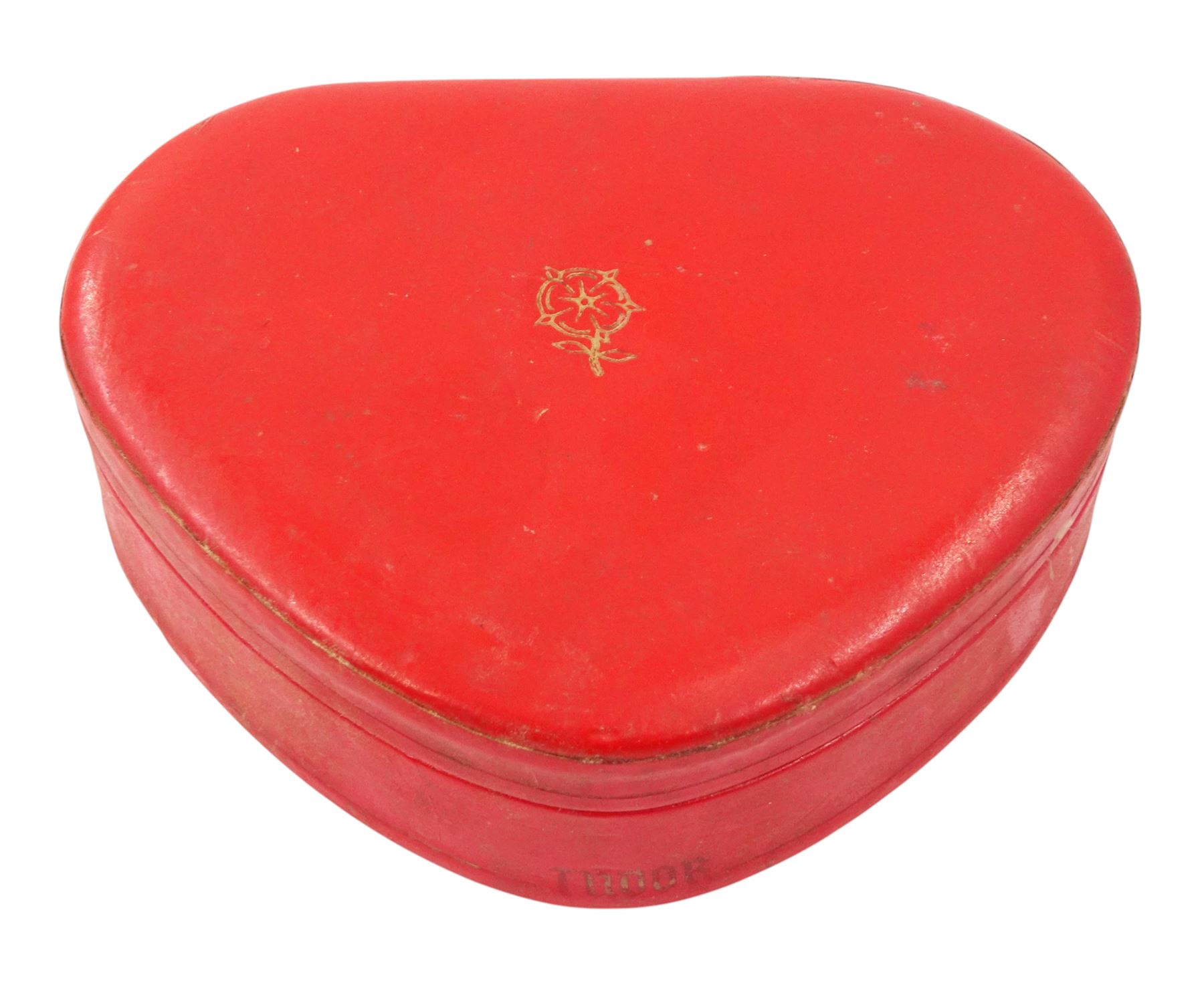 Tudor Royal ladies 9ct gold manual wind wristwatch, silvered dial with baton hour markers, Chester 1960, the back case engraved E.M.Timmis, on integral Rolex 9ct gold fancy link bracelet, hallmarked, boxed