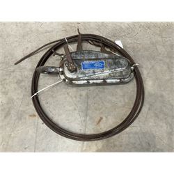 Tirfor model T.13 super winch, with steel rope