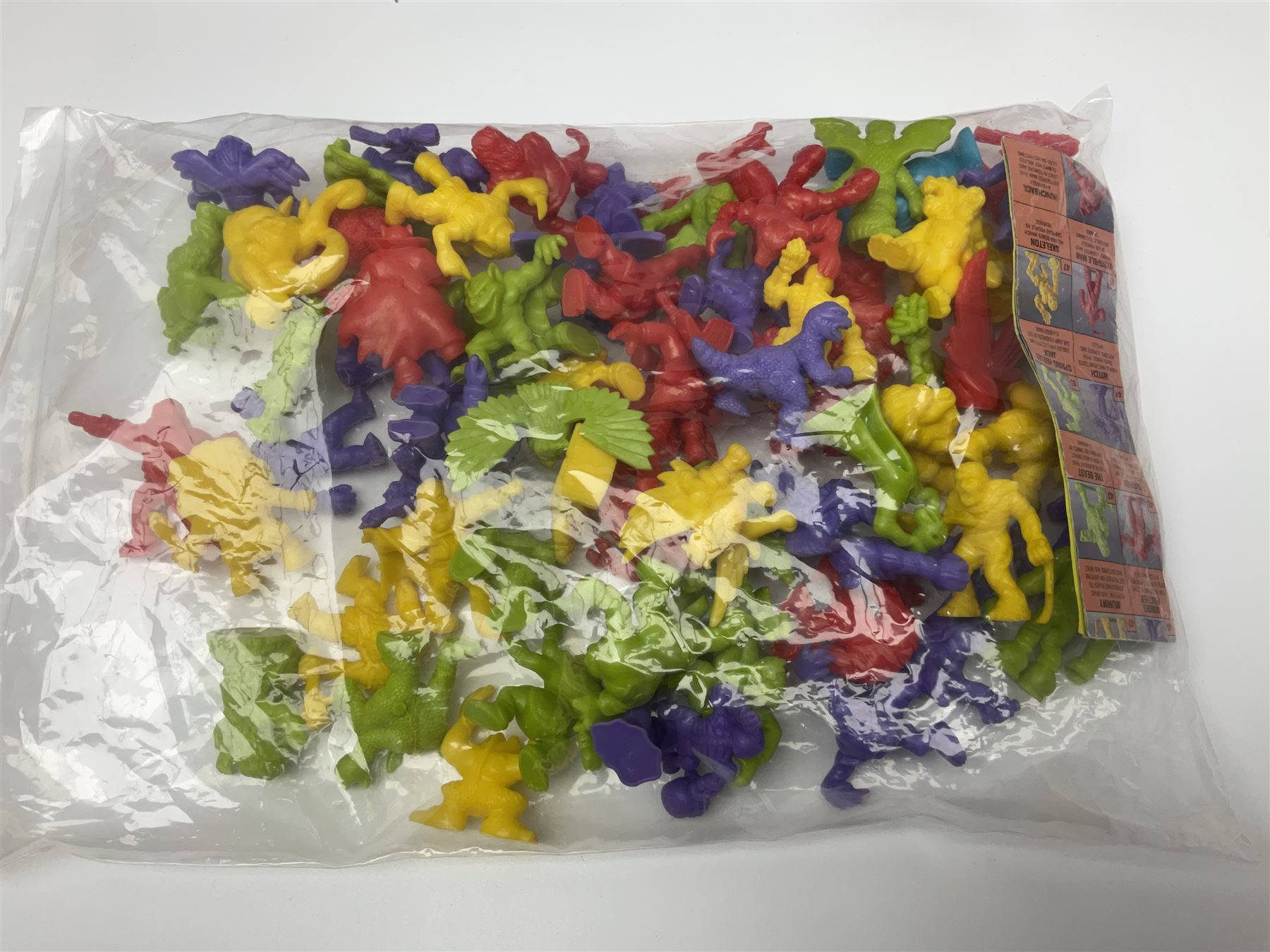 1990s Matchbox Monster in my Pocket - over seventy figures including full set of forty-three; and three empty Secret 12-Pack boxes