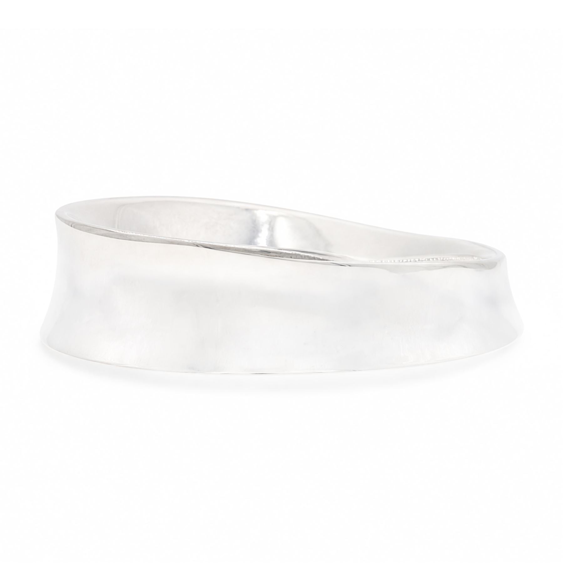 Georg Jensen silver Mobius bangle designed Vivianna Torun, No. 206