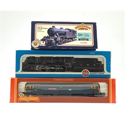 Various Makers '00' gauge - three locomotives comprising Airfix Class 6P/7P Rebuilt Royal Scot 4-6-0 'Royal Scots Fusilier' No.6103, Bachmann Class V1/3  2-6-2 tank No.7684 and Hornby special edition Class 47 Diesel Co-Co 'The Queen Mother' No.47541, all boxed (3)