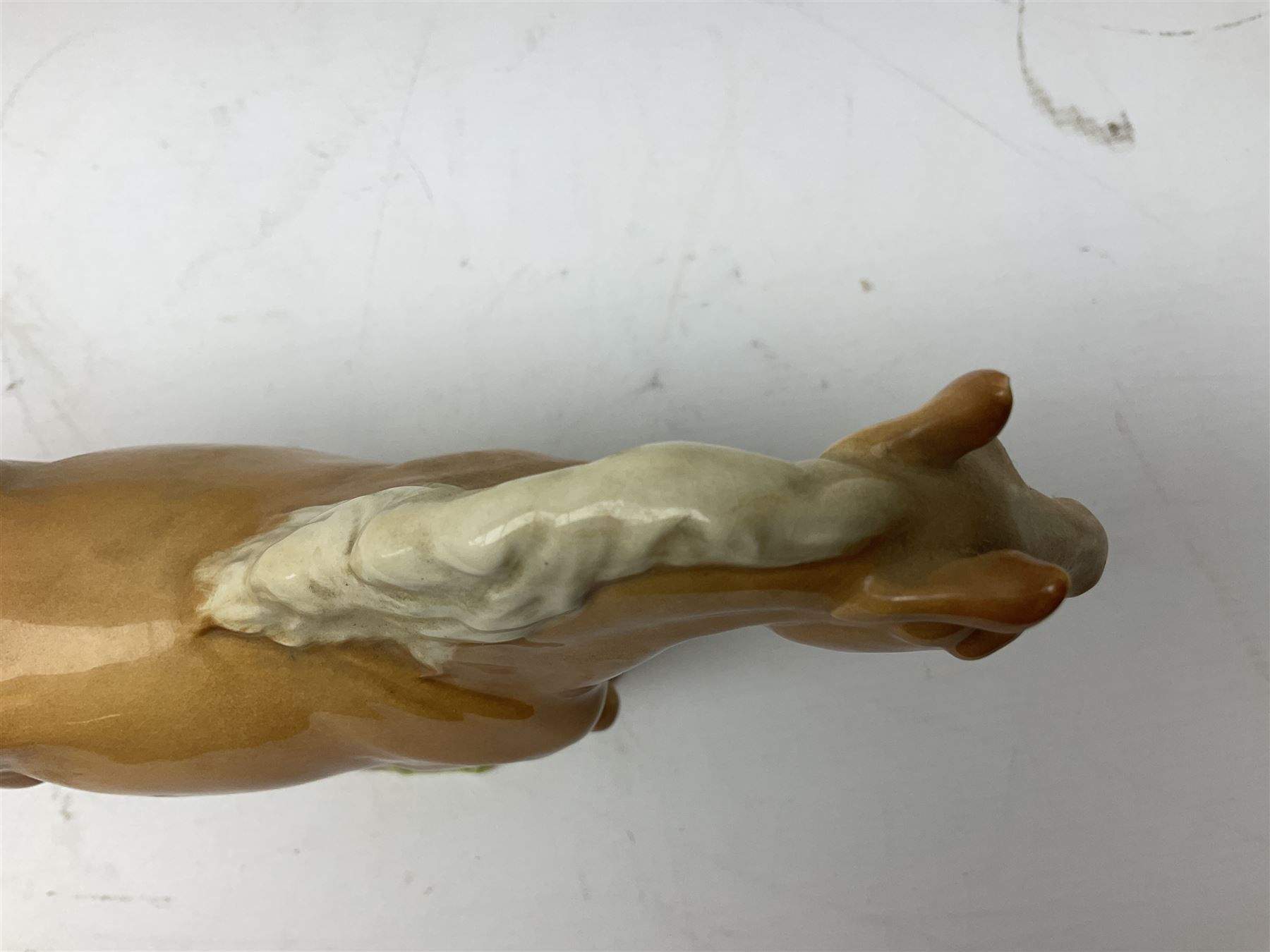Beswick figure of cantering Palomino horse on base model no 1374, with impressed and printed mark beneath, H18cm
