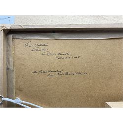 David R Anderson (British 1884-1976): 'First Light' 'Thorpe' and 'North Yorkshire Farmstead', set of three watercolours signed, titled verso max 35cm x 45cm (3)