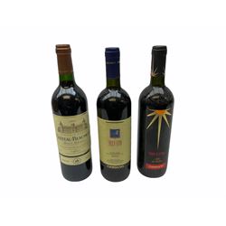 Mixed wine including La Strada 2002 Pinot Noir, 750ml, 14%vol, Lagunilla Gran Reserva 2002 Rioja, 750ml, 13%vol, Orobio 2005 Rioja, 750ml, 13%vol etc, seventeen bottles, various contents and proofs