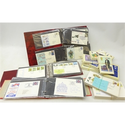  Collection of FDCs and PHQ cards including thirty four military theme covers with special postmarks, signed FDCs, some with no address and a quantity of PHQ card all with corresponding stamp and special handstamp, in one box  