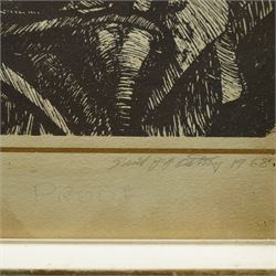 David Oxtoby (Yorkshire Pop Artist 1938-): 'Pinocchio Poster Print', limited edition first colour proof colour screen print signed titled and dated 1968, 79cm x 54cm