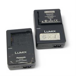 Panasonic Lumix DMC-GX1 digital camera serial no. FT2DA801057 with a Lumix G Vario 1:3.5 - 5.6/14-42 ASPH lens, with charger