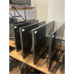 Pair of “Bush” with “Celcus” and “Seiki” 32inch TV's, (4)- LOT SUBJECT TO VAT ON THE HAMMER PRICE - To be collected by appointment from The Ambassador Hotel, 36-38 Esplanade, Scarborough YO11 2AY. ALL GOODS MUST BE REMOVED BY WEDNESDAY 15TH JUNE.