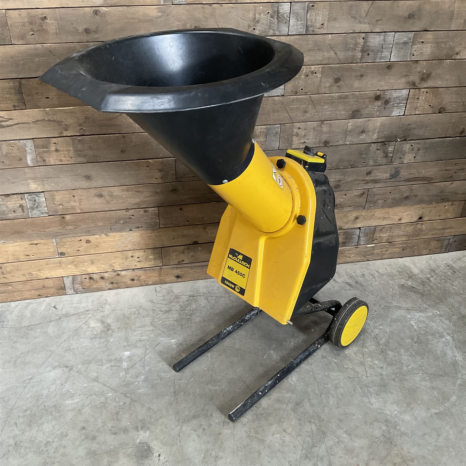 McCulloch MB 450C 1500w electric garden shredder