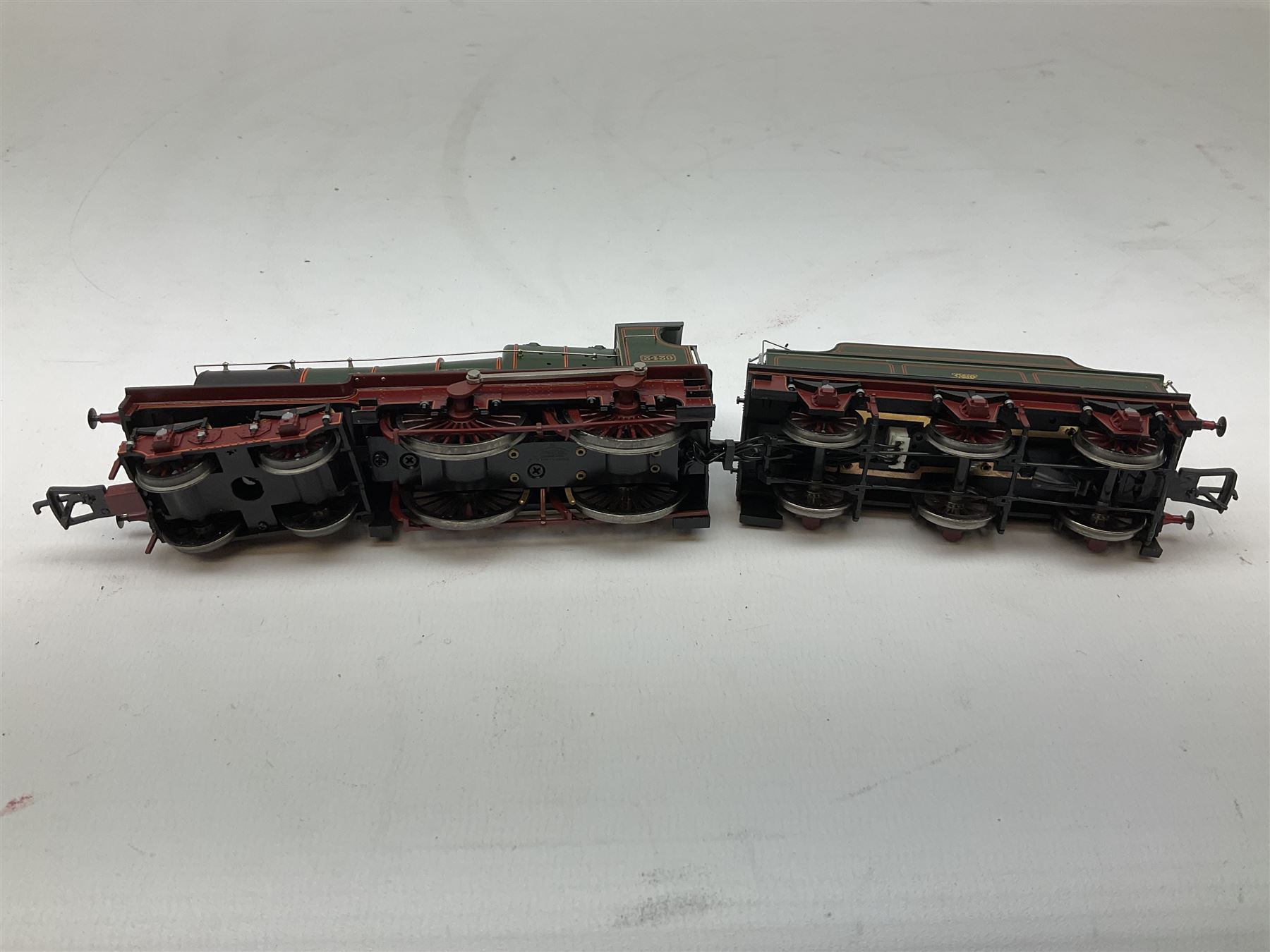 Bachmann Branch-Line '00' gauge - Class 5MT locomotive no.  73109, City Class 'City of London' locomotive no. 3439, Class 39 'La France' locomotive and Class D11 'The Lady of the Lake' no. 62690, all DCC ready (4)