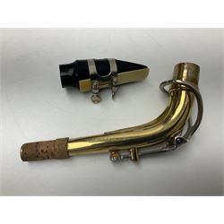 St Louis Alto saxophone, serial no.82437 in John Packer JP Blues 141 carrying case; with two-piece saxophone stand