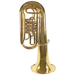 V.F Cerveny & Synove CEB 641 tuba, with Ritter carry case